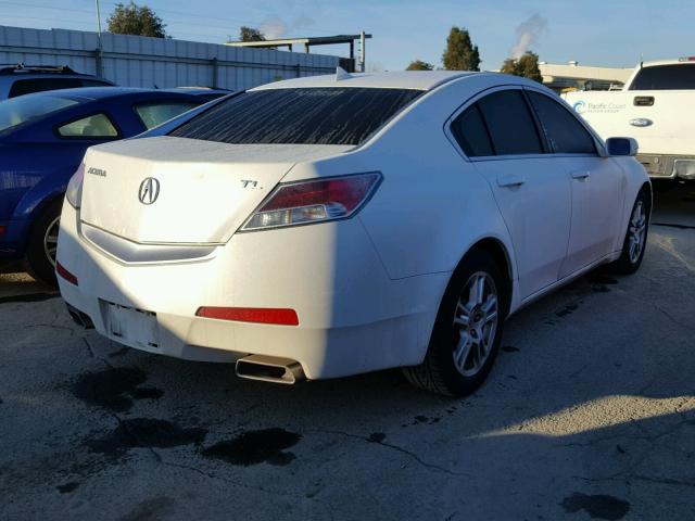 19UUA8F29BA004469 - 2011 ACURA TL WHITE photo 4