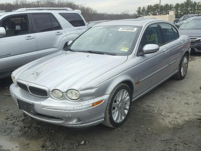 SAJEA53D73XC97931 - 2003 JAGUAR X-TYPE SPO SILVER photo 2