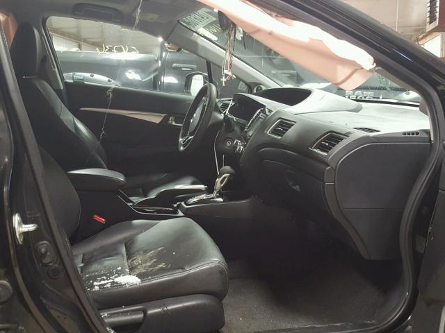 19XFB2F98DE056352 - 2013 HONDA CIVIC EXL 黑色 照片 5
