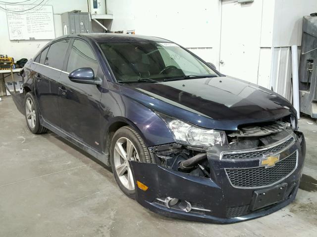 1G1PC5SB2E7399616 - 2014 CHEVROLET CRUZE LT BLUE photo 1