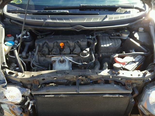 2HGFG11807H530248 - 2007 HONDA CIVIC EX შავი ფოტო 7