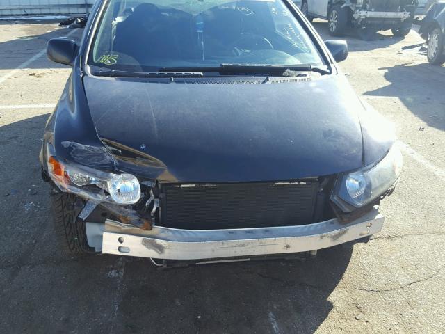 2HGFG11807H530248 - 2007 HONDA CIVIC EX შავი ფოტო 9