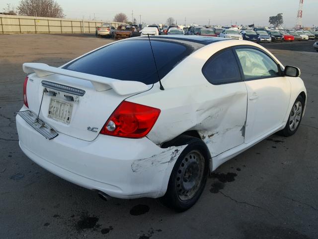 JTKDE167480243599 - 2008 TOYOTA SCION TC WHITE photo 4