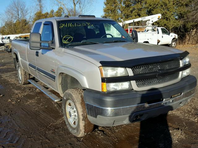 1GCHK39244E329859 - 2004 CHEVROLET SILVERADO BEIGE photo 1