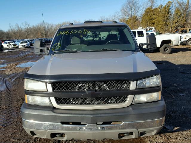 1GCHK39244E329859 - 2004 CHEVROLET SILVERADO BEIGE photo 9