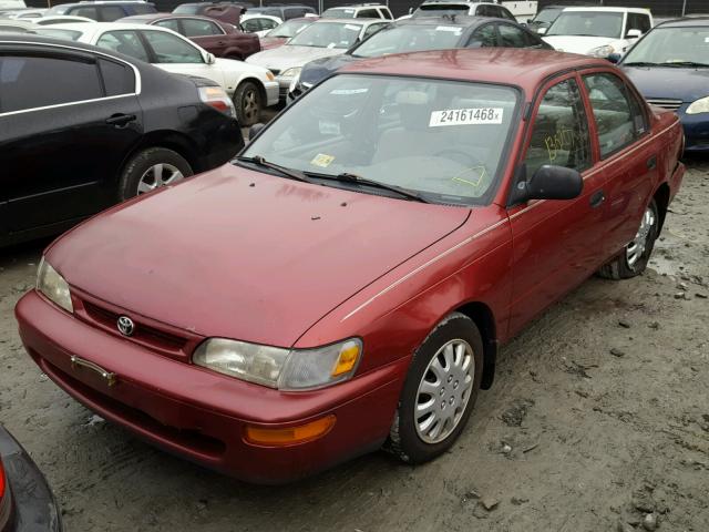 2T1BA02E9VC172409 - 1997 TOYOTA COROLLA BA RED photo 2