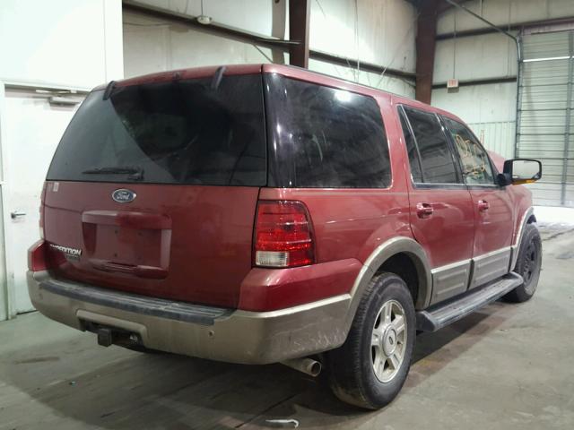 1FMPU18L63LA33798 - 2003 FORD EXPEDITION RED photo 4