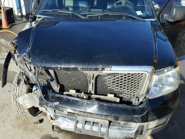 1FTPW14545FA52924 - 2005 FORD F150 SUPER BLACK photo 7