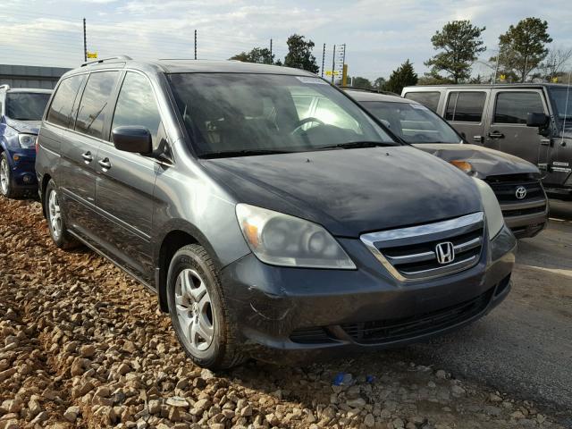 5FNRL387X5B087271 - 2005 HONDA ODYSSEY EX GRAY photo 1