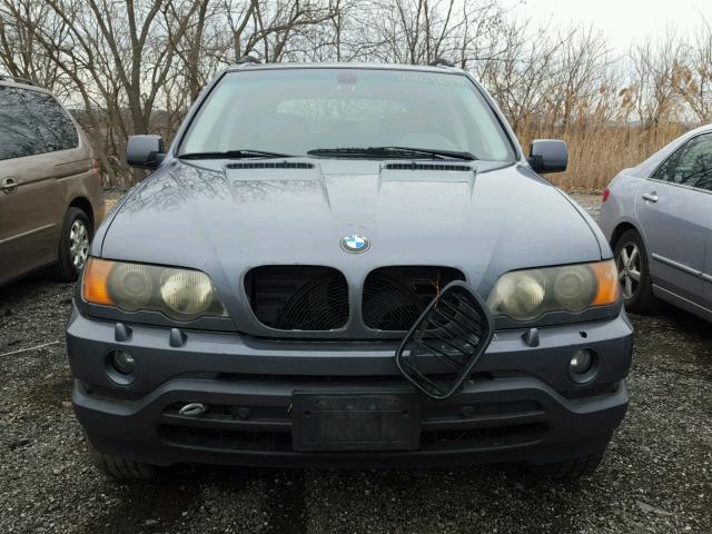 5UXFA53563LV94901 - 2003 BMW X5 3.0I GRAY photo 9