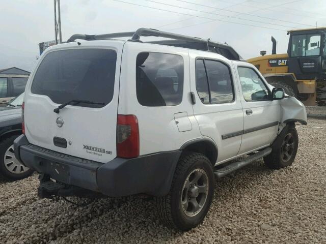 5N1MD28YX2C565963 - 2002 NISSAN XTERRA SE WHITE photo 4