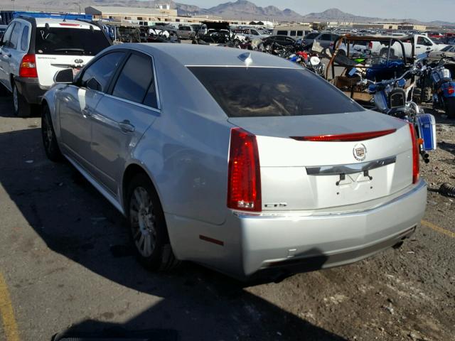 1G6DA5EG8A0110123 - 2010 CADILLAC CTS SILVER photo 3