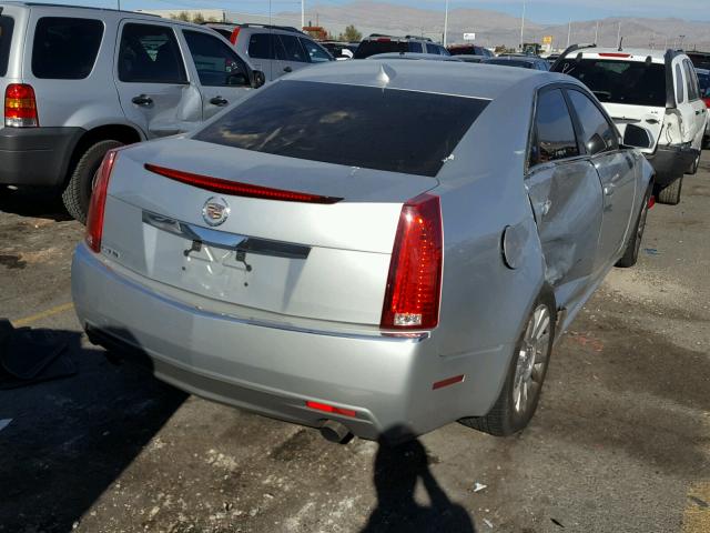 1G6DA5EG8A0110123 - 2010 CADILLAC CTS SILVER photo 4