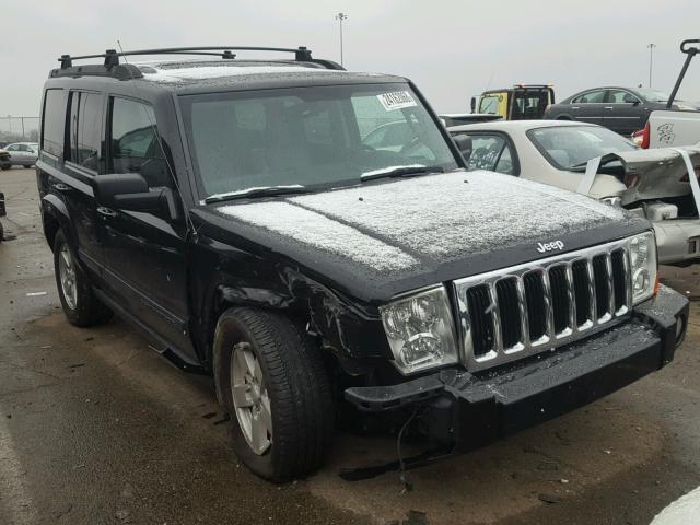 1J8HG48P77C591906 - 2007 JEEP COMMANDER შავი ფოტო 1