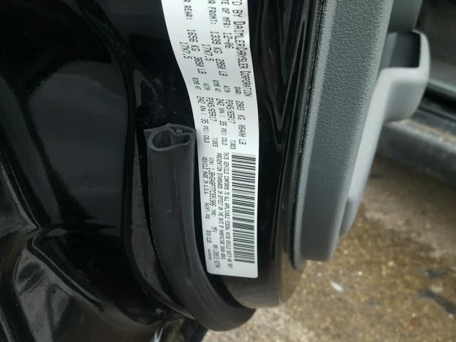 1J8HG48P77C591906 - 2007 JEEP COMMANDER შავი ფოტო 10