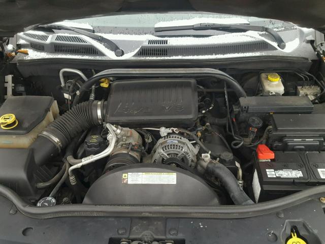 1J8HG48P77C591906 - 2007 JEEP COMMANDER შავი ფოტო 7