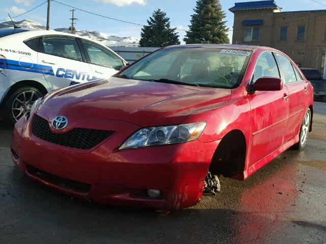 4T1BE46KX9U374207 - 2009 TOYOTA CAMRY BASE RED photo 2