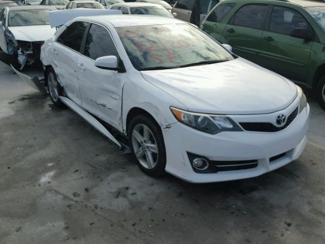 4T1BF1FK1DU284674 - 2013 TOYOTA CAMRY L WHITE photo 1