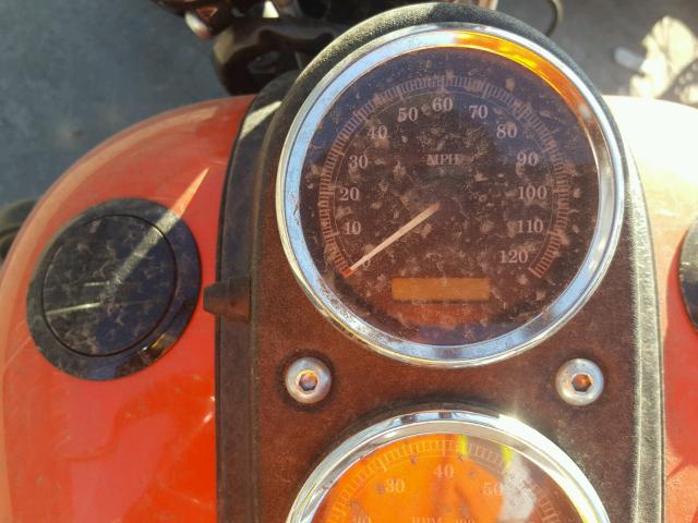 1HD1GNW154K323336 - 2004 HARLEY-DAVIDSON FXDLI ORANGE photo 8