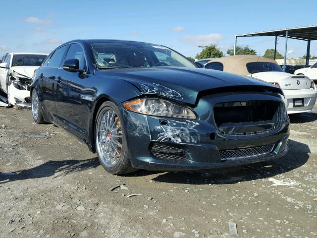 SAJWA2GZ1E8V66394 - 2014 JAGUAR XJL PORTFO GREEN photo 1