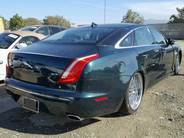 SAJWA2GZ1E8V66394 - 2014 JAGUAR XJL PORTFO GREEN photo 4