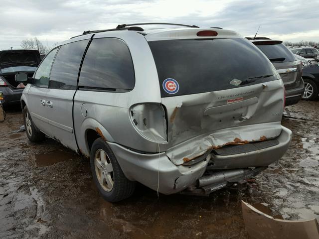 2D4GP44L77R115039 - 2007 DODGE GRAND CARA SILVER photo 3