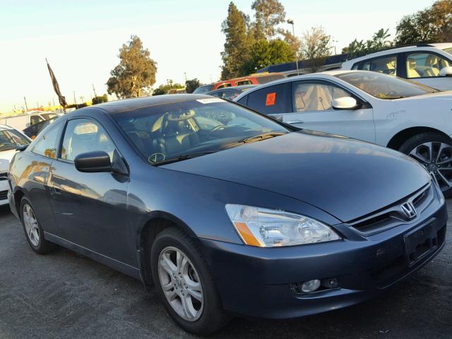 1HGCM72617A017813 - 2007 HONDA ACCORD EX GRAY photo 1