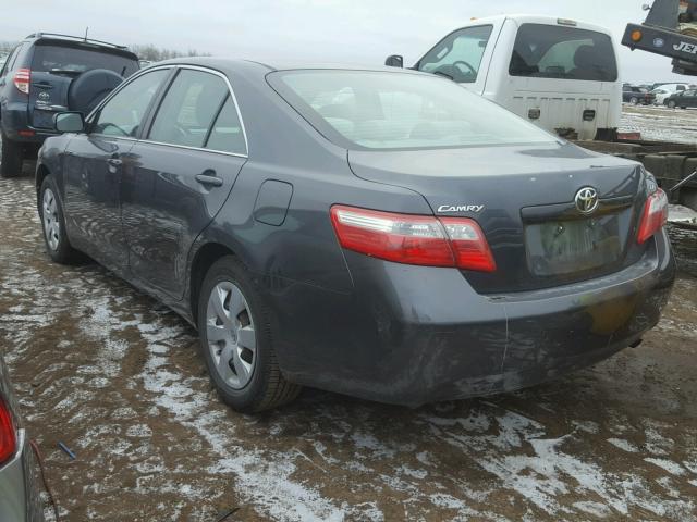 4T1BE46K79U378182 - 2009 TOYOTA CAMRY BASE GRAY photo 3