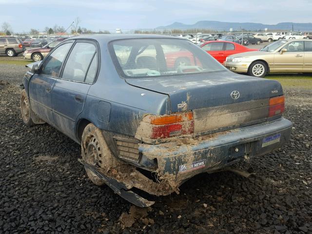 JT2AE09B8S0087703 - 1995 TOYOTA COROLLA LE BLUE photo 3