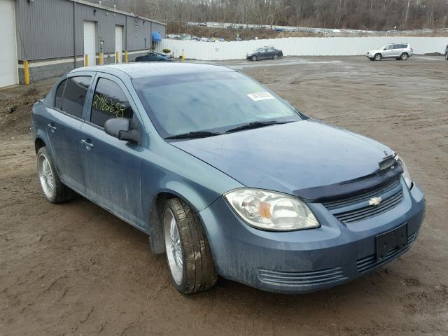 1G1AA5F51A7145387 - 2010 CHEVROLET COBALT LS BLUE photo 1