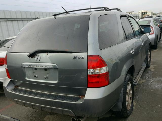 2HNYD18672H502910 - 2002 ACURA MDX TOURIN GREEN photo 4