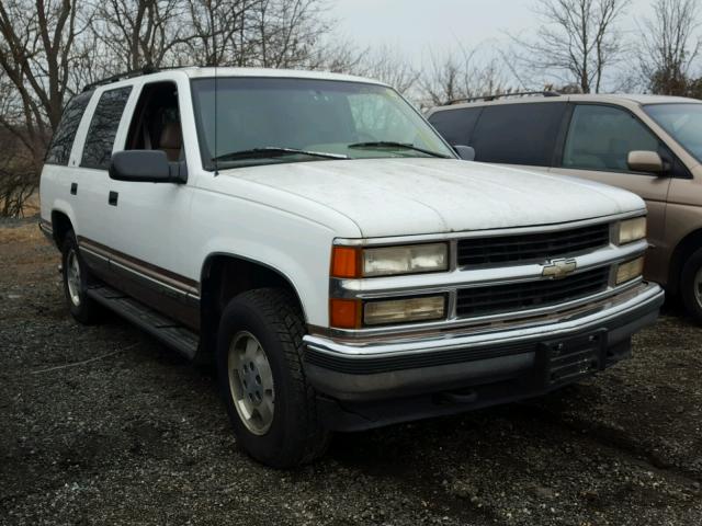 1GNEK13K5SJ430436 - 1995 CHEVROLET TAHOE K150 WHITE photo 1