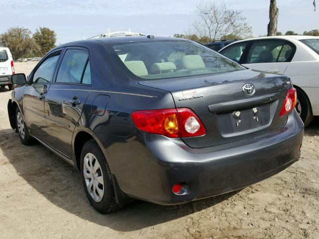 1NXBU4EEXAZ229087 - 2010 TOYOTA COROLLA BA SILVER photo 3