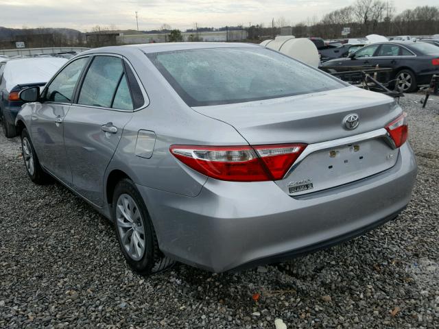 4T1BF1FK4GU135311 - 2016 TOYOTA CAMRY LE SILVER photo 3