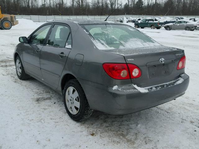 1NXBR32E96Z686612 - 2006 TOYOTA COROLLA CE GRAY photo 3