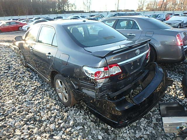 2T1BU4EE5BC710528 - 2011 TOYOTA COROLLA BA GRAY photo 3