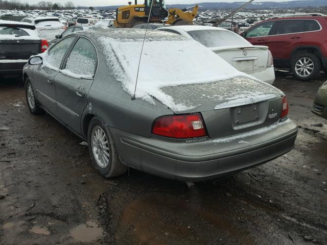 1MEFM55S73A611291 - 2003 MERCURY SABLE LS P GREEN photo 3