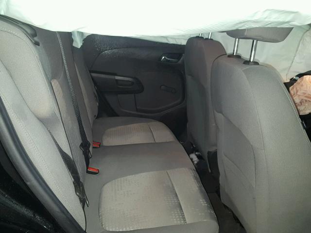 1G1JB6SH6C4125191 - 2012 CHEVROLET SONIC LS 黑色 照片 6