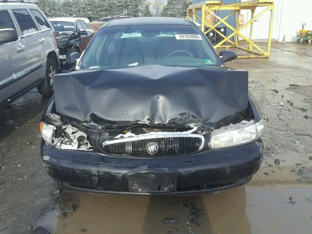 2G4WS52J951107420 - 2005 BUICK CENTURY CU BLACK photo 9