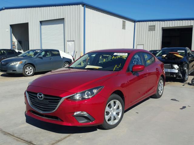 3MZBM1U77FM189730 - 2015 MAZDA 3 SPORT RED photo 2