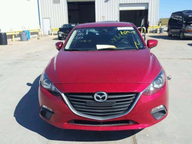 3MZBM1U77FM189730 - 2015 MAZDA 3 SPORT RED photo 9