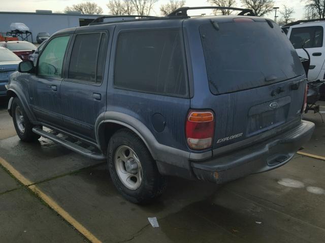 1FMZU73E9YZA95222 - 2000 FORD EXPLORER X BLUE photo 3