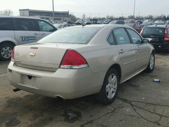 2G1WG5E32C1296050 - 2012 CHEVROLET IMPALA LT BEIGE photo 4