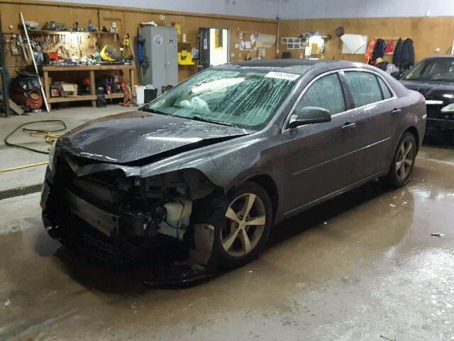 1G1ZC5E14BF300968 - 2011 CHEVROLET MALIBU 1LT 灰色 照片 2