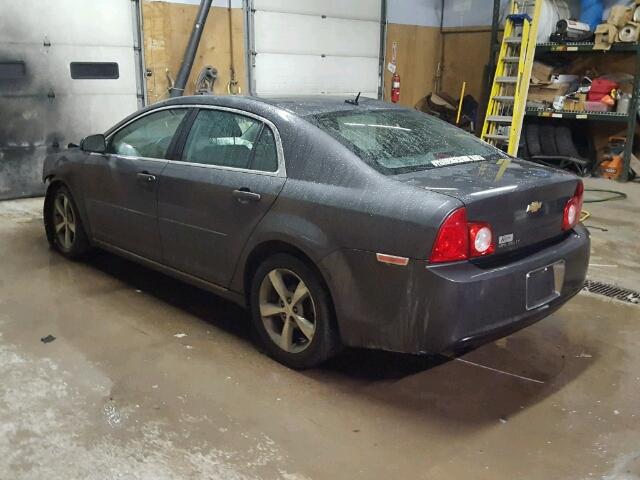 1G1ZC5E14BF300968 - 2011 CHEVROLET MALIBU 1LT 灰色 照片 3