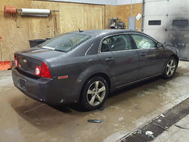 1G1ZC5E14BF300968 - 2011 CHEVROLET MALIBU 1LT 灰色 照片 4