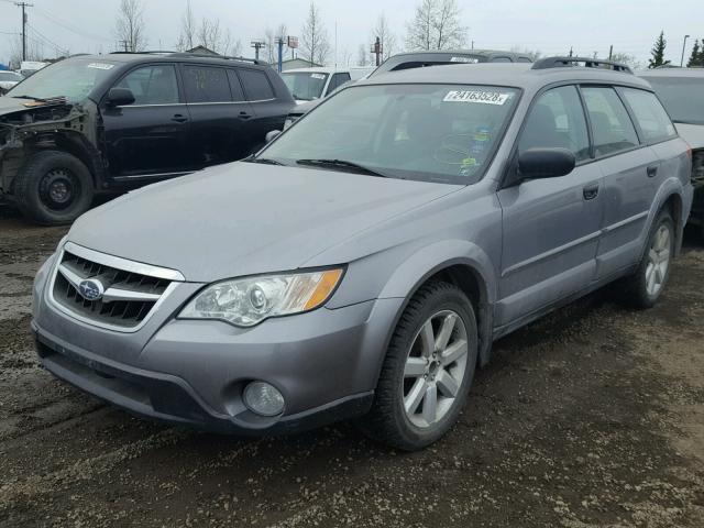 4S4BP61C687307784 - 2008 SUBARU OUTBACK 2. GRAY photo 2