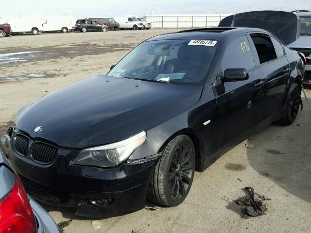 WBANA53514B852520 - 2004 BMW 525 I BLACK photo 2