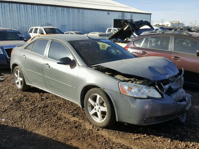 1G2ZG57N084103090 - 2008 PONTIAC G6 BASE CHARCOAL photo 1