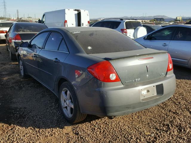 1G2ZG57N084103090 - 2008 PONTIAC G6 BASE CHARCOAL photo 3